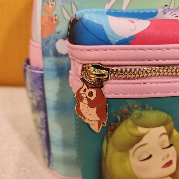 Loungefly Disney Sleeping Beauty Aurora Princess Scene Series Mini Backpack NEW main image 11